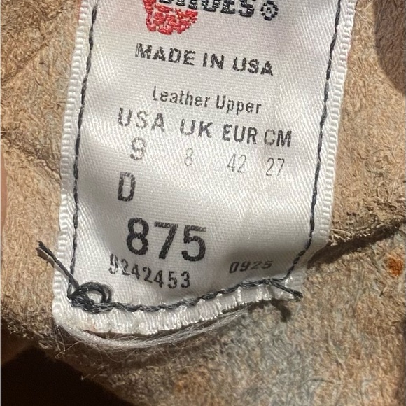 Red Wing Classic Moc Men’s boot in Oro - Picture 5 of 11